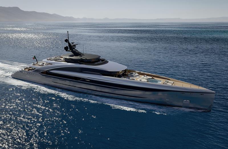 ISA Gran Turismo 70m photo copyright ISA Yachts taken at  and featuring the Power boat class