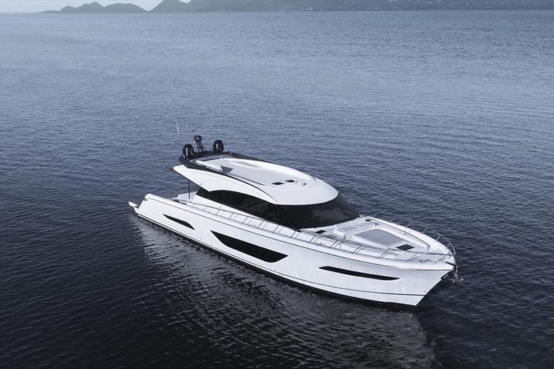 Raciest version of the Maritimo S Series to date - S75 is very good looking - photo © Maritimo