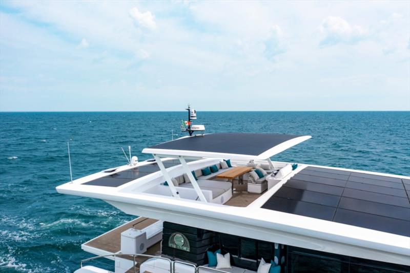 SILENT 60 - Fly deck photo copyright Silent Yachts taken at  and featuring the Power boat class