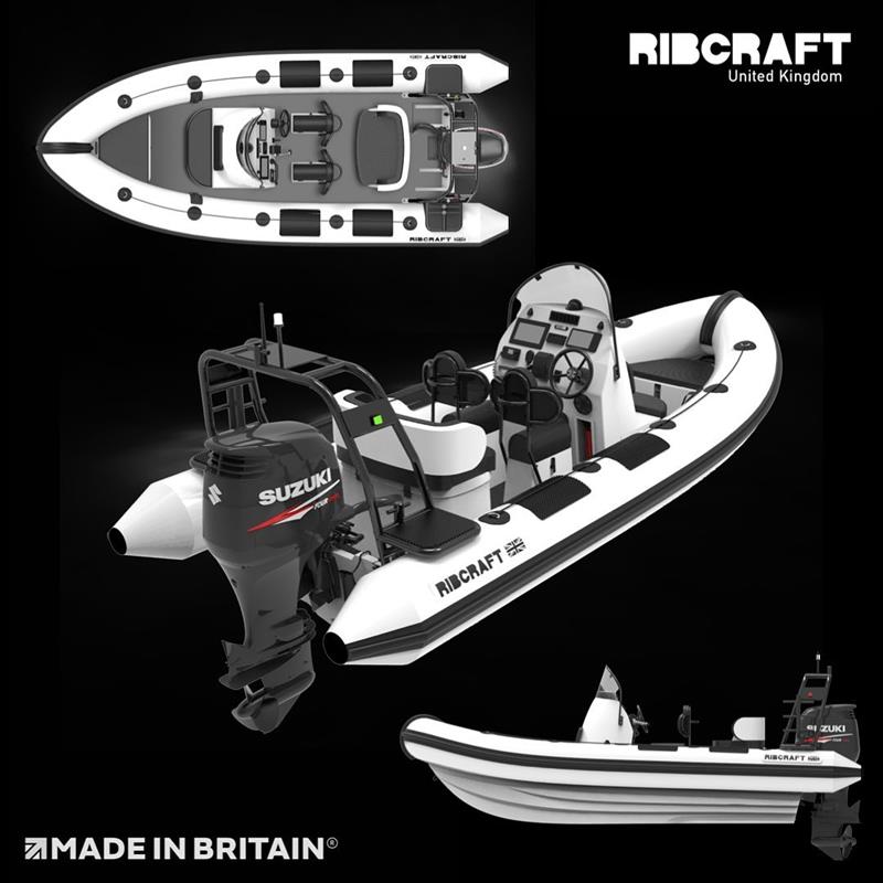 Ribcraft 585 Leisure (White) - photo © Ribcraft