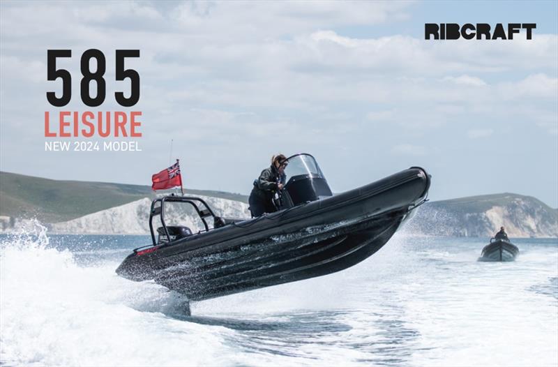 Ribcraft 585 Leisure (Black/Grey) photo copyright Ribcraft taken at  and featuring the Power boat class