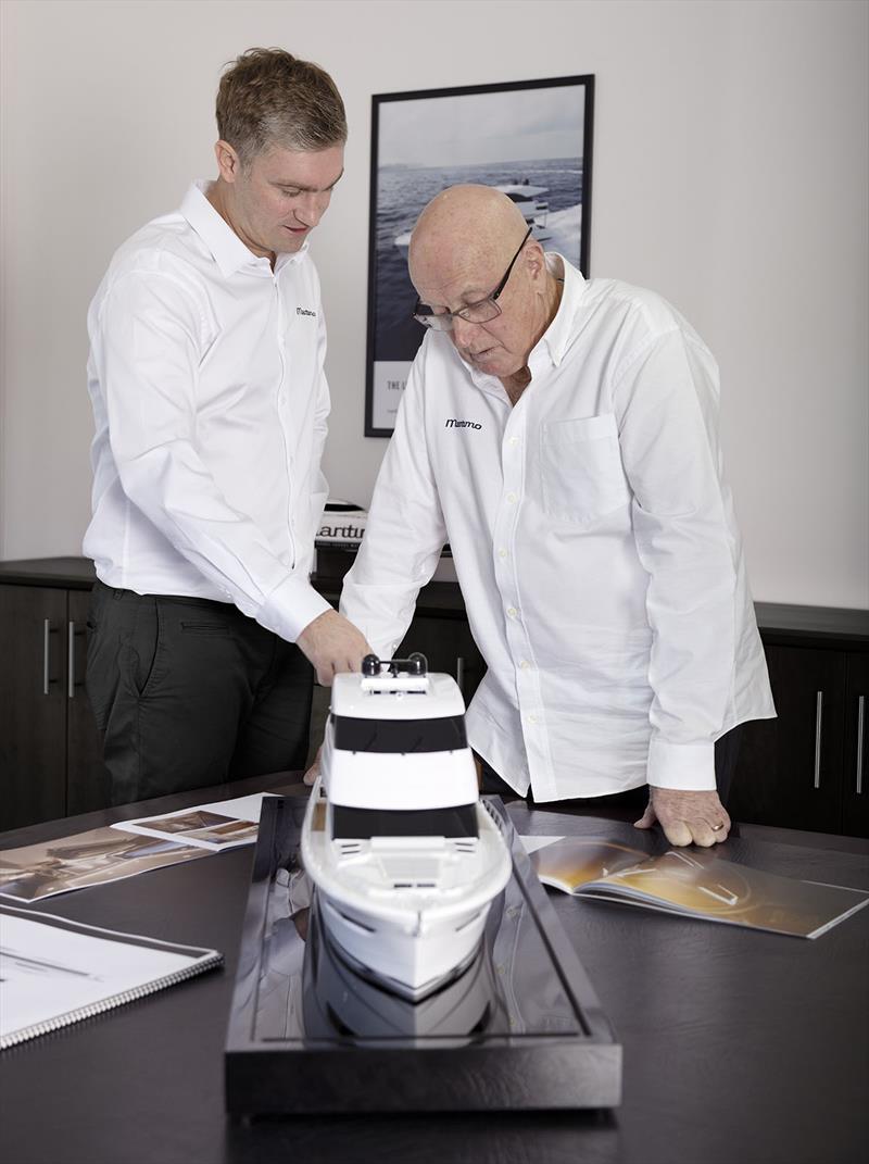 Attention to detail – Maritimo has used all of it's learnings to date, as well as the continued evolution of proprietary systems like its internal liners to create a resplendent masterpiece, well and truly worthy of being called the Maritimo Flagship photo copyright Maritimo taken at  and featuring the Power boat class