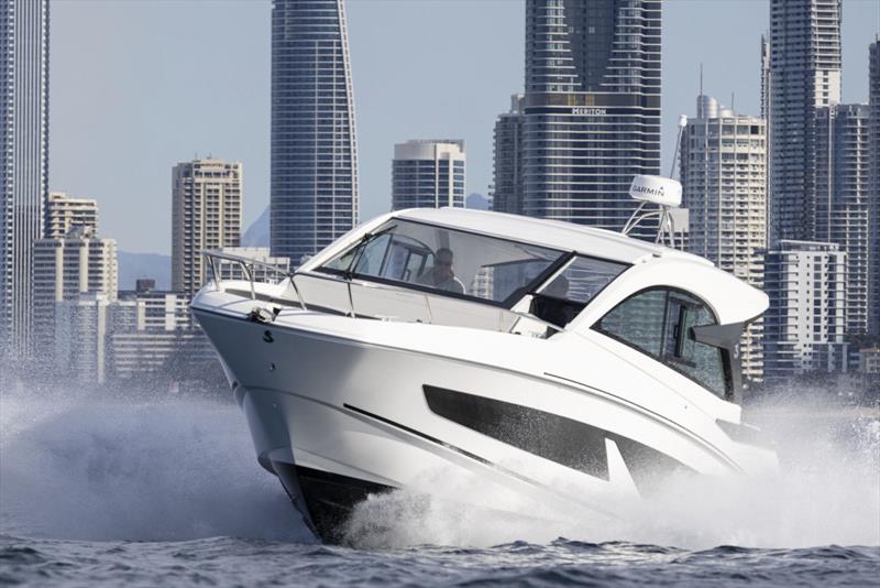 Competent offshore - Beneteau Gran Turismo 32 photo copyright John Curnow taken at  and featuring the Power boat class