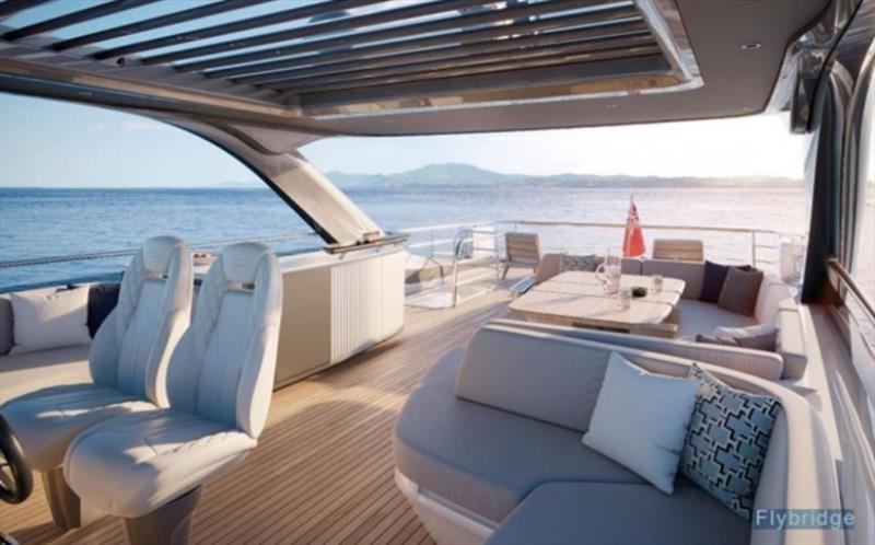 Princess Y80 photo copyright Princess Yachts taken at  and featuring the Power boat class