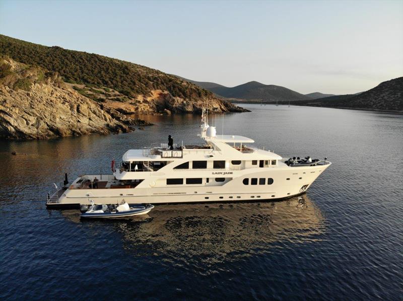 M/Y Lady Jade before refitting - photo © Lusben