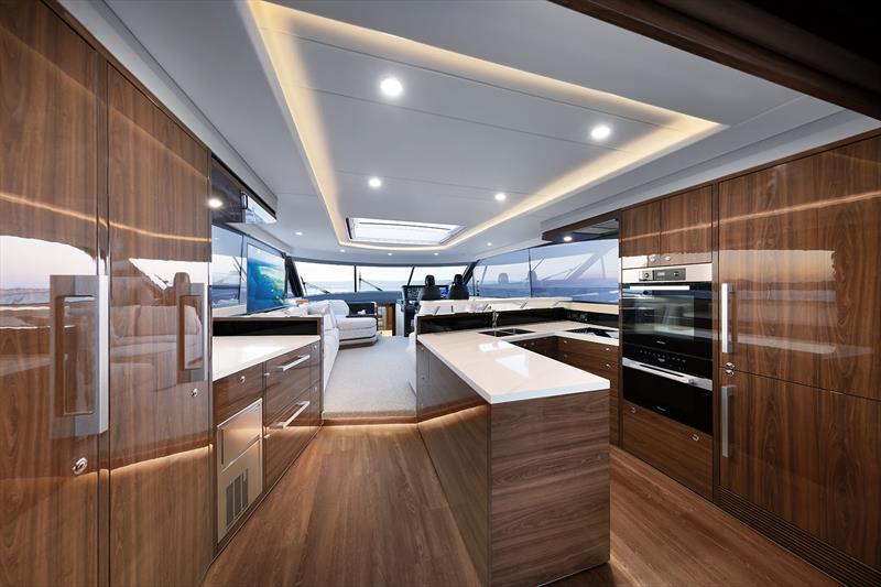 Galley for a feast - Maritimo S75 photo copyright Maritimo taken at  and featuring the Power boat class
