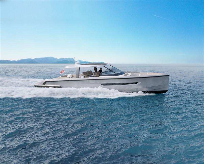 Sialia 59 Volantis Tender - photo © Sialia Yachts