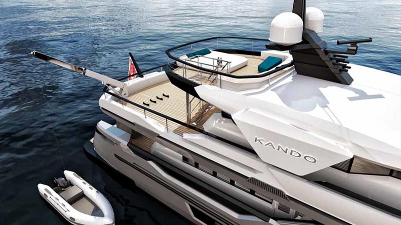 Kando80 photo copyright AVA Yachts taken at  and featuring the Power boat class