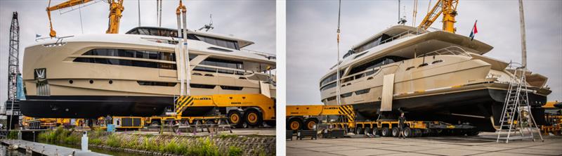 34-metre launch model for a custom-series called Pilot - photo © Van der Valk Shipyard