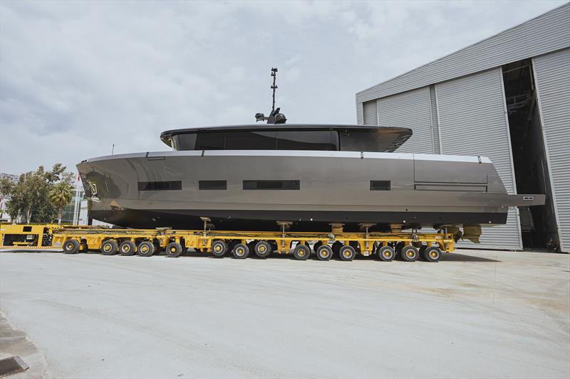 Custom 26m M/Y 0110 photo copyright Alia Yachts taken at  and featuring the Power boat class