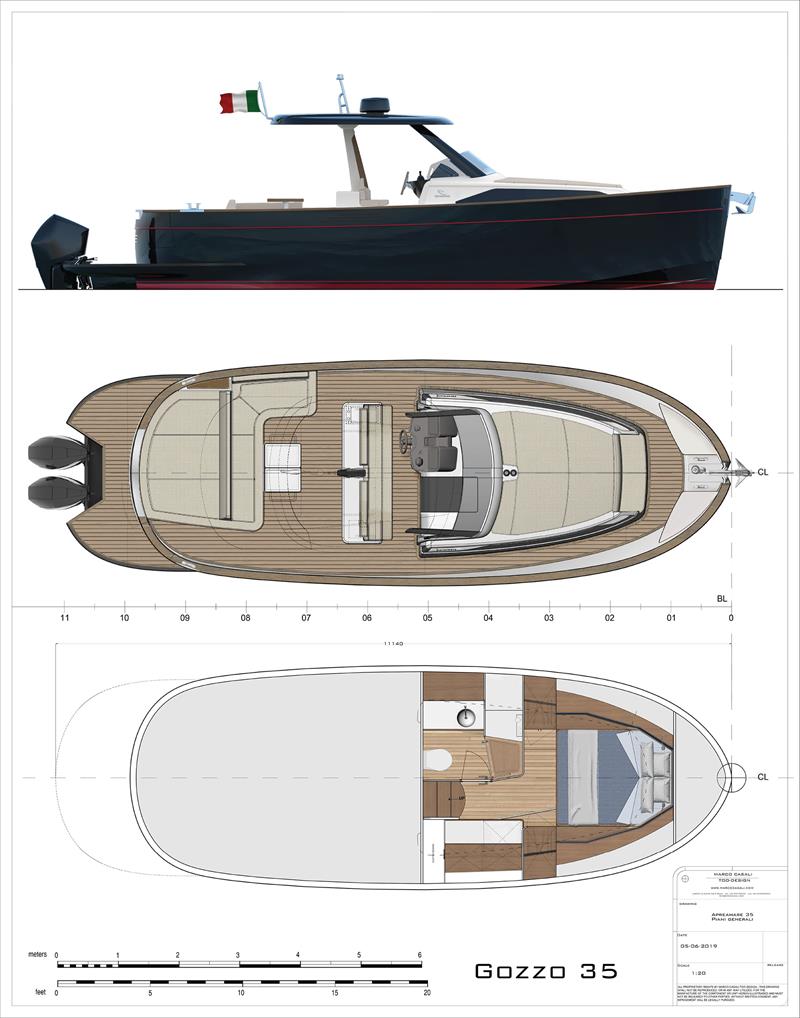 Gozzo 35 Speedster - GA - photo © Apreamare