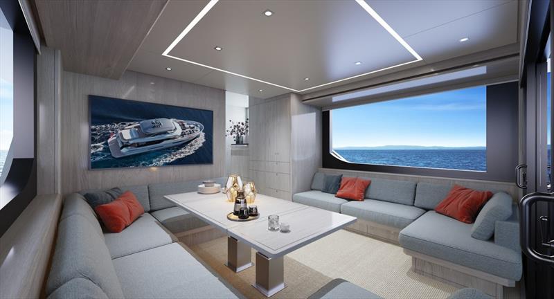 Adventure 24 - Saloon - photo © Lynx Yachts