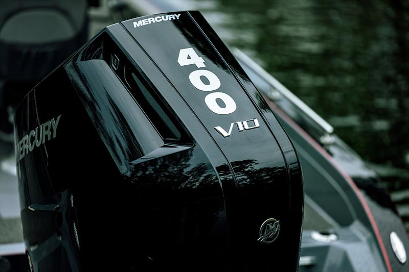 The 5.7L 400hp V10 Verado outboard which will be on the water at the Sydney International Boat Show photo copyright Mercury Marine taken at  and featuring the Power boat class