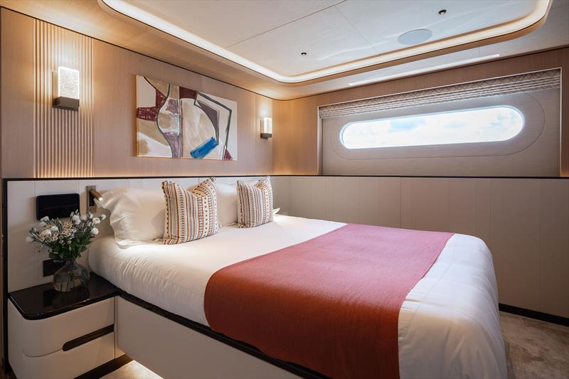 Moonen 110 Mustique - Guest cabin starboard photo copyright Moonen Yachts taken at  and featuring the Power boat class