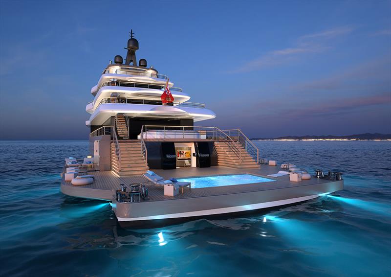 Project Thunderbal - the 70-metre custom project - photo © Nauta Design