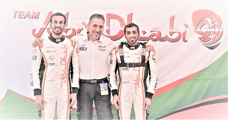 Team Abu Dhabi manager Guido Cappellini, Mansoor Al Mansoori and Rashed Al Qemzi photo copyright Team Abu Dhabi taken at  and featuring the Power boat class