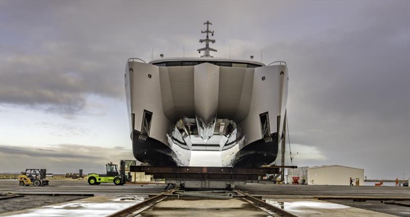 56m M/Y Charley 2 catamaran photo copyright Echo Yachts taken at  and featuring the Power boat class