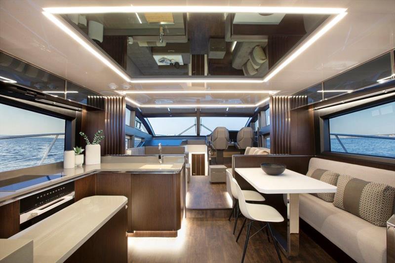 Pearl 62 - luxury interior - photo © Pearl Yachts