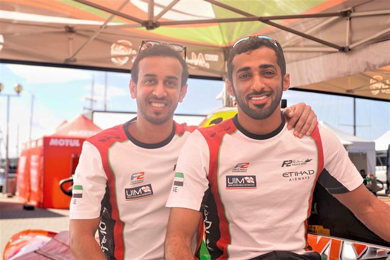Rashed Al Qemzi Mansoor Al Mansoori Team Abu Dhabi - photo © Team Abu Dhabi