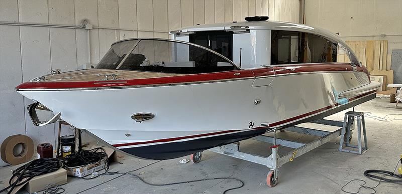 LimoTender BLU 8.3m - photo © Wooden Boats