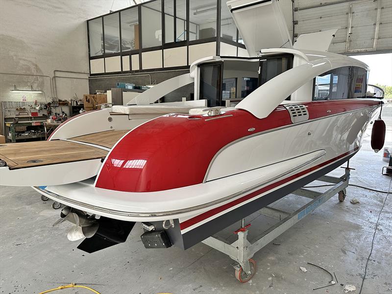 LimoTender BLU 8.3m - photo © Wooden Boats