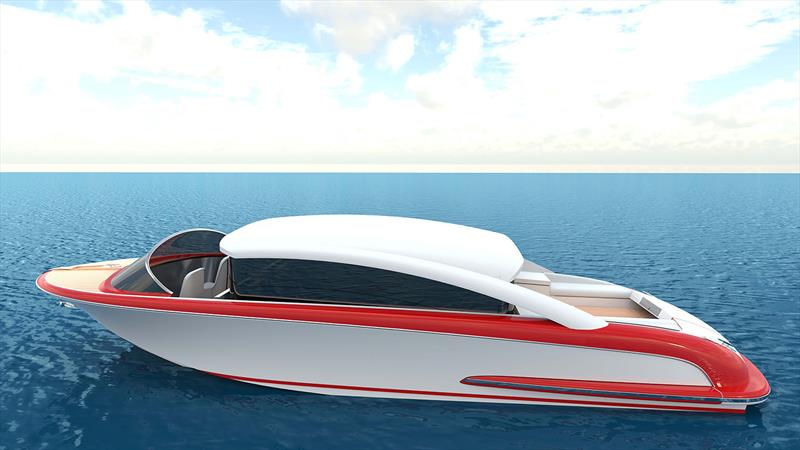 LimoTender BLU 8.3m - photo © Wooden Boats