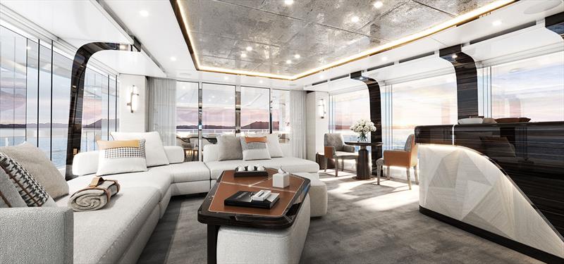 Project Orion, YN 20750 - Skylounge - photo © Heesen Yachts