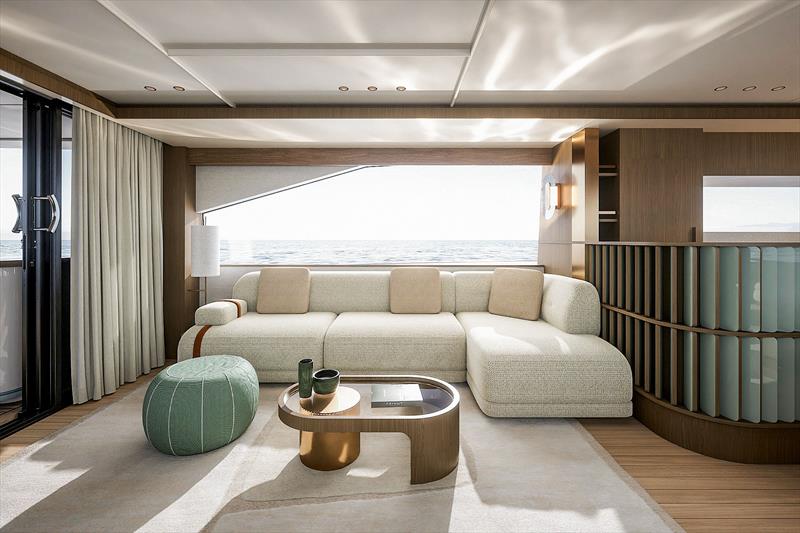 Azimut New Fly 72 interiors - photo © Azimut Yachts