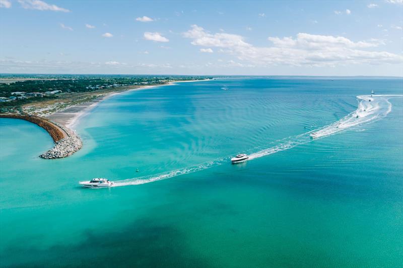 The south west's stunning waters are a marvel photo copyright Riviera Australia taken at  and featuring the Power boat class