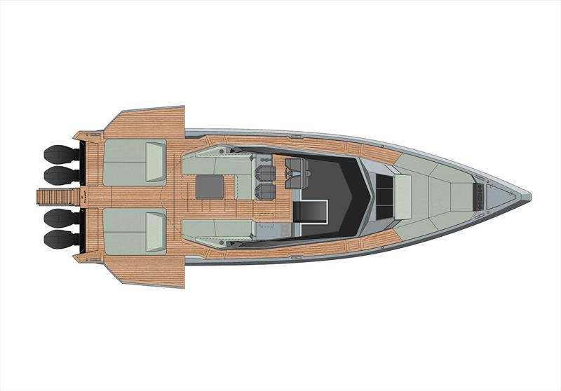 wallypower50X main deck photo copyright Wally Yachts taken at  and featuring the Power boat class