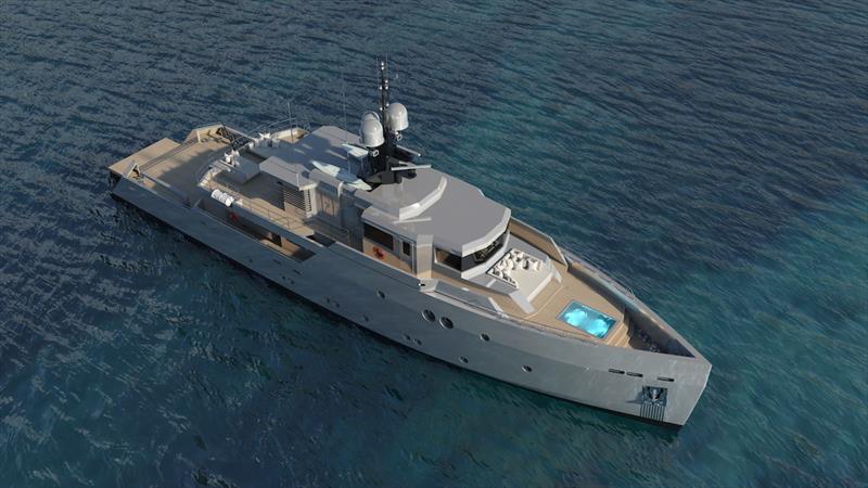 37-meter Project TEMPEST photo copyright Denison Yachting taken at  and featuring the Power boat class