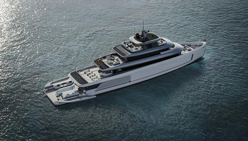 B.Yond 55M - Aerial photo copyright Benetti Yachts taken at  and featuring the Power boat class