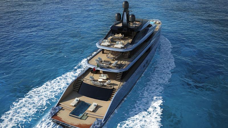 Superyacht T560 Apache photo copyright Tankoa Yachts taken at  and featuring the Power boat class