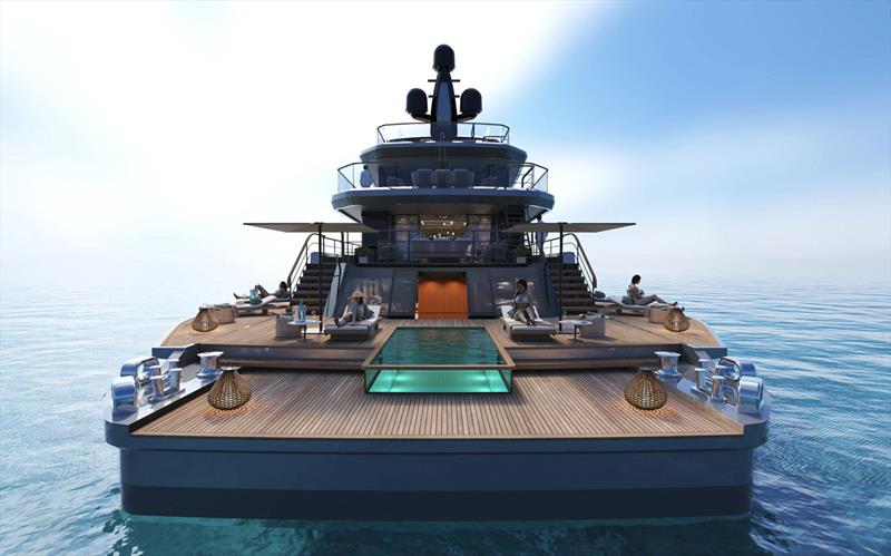Superyacht T560 Apache - Beach Club photo copyright Tankoa Yachts taken at  and featuring the Power boat class
