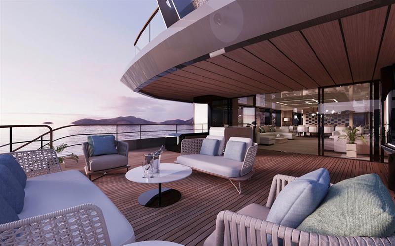 Superyacht T560 Apache photo copyright Tankoa Yachts taken at  and featuring the Power boat class