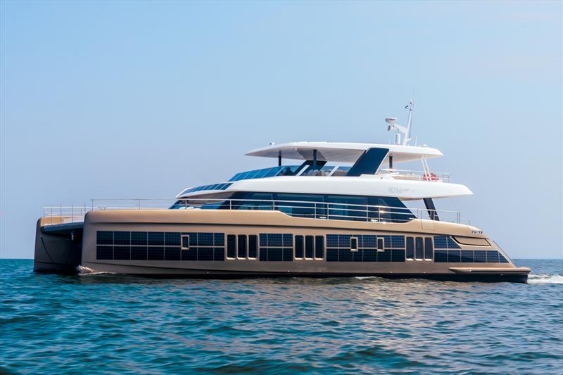 80 Sunreef Power Eco photo copyright Sunreef Yachts taken at  and featuring the Power boat class