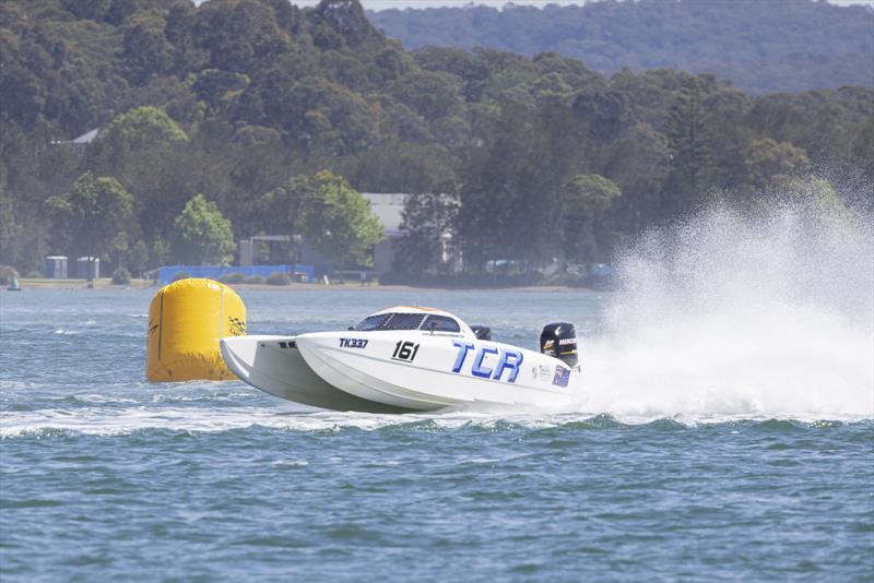 TCR gave it their all, but could not extract the required speed - photo © Australian Offshore Powerboat Club