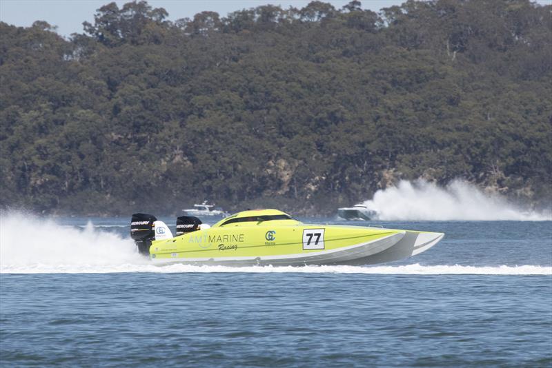AMT Racing (Andy Taylor and Paul Fowlds) had superb regularity, just not enough outright dash - photo © Australian Offshore Powerboat Club