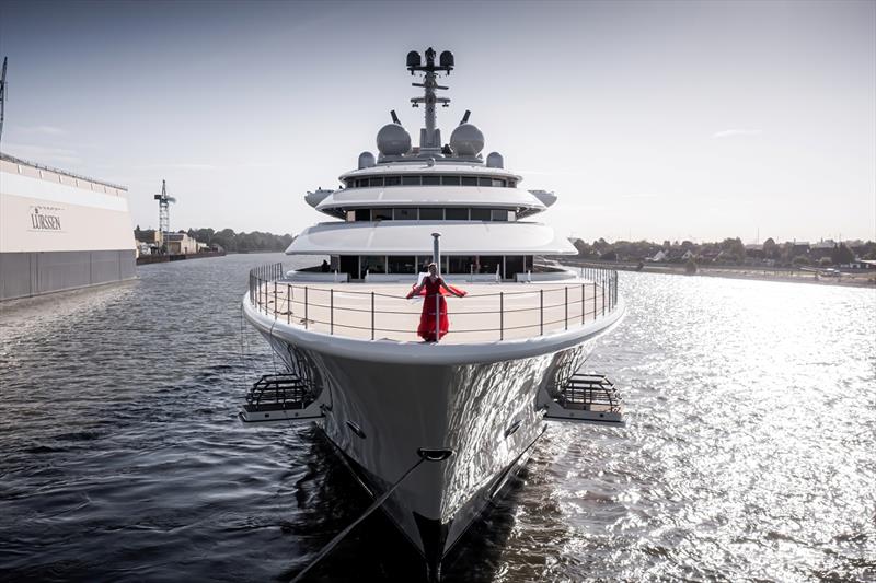 Opera - a 146-metre yacht photo copyright Tom van Oossanen taken at  and featuring the Power boat class