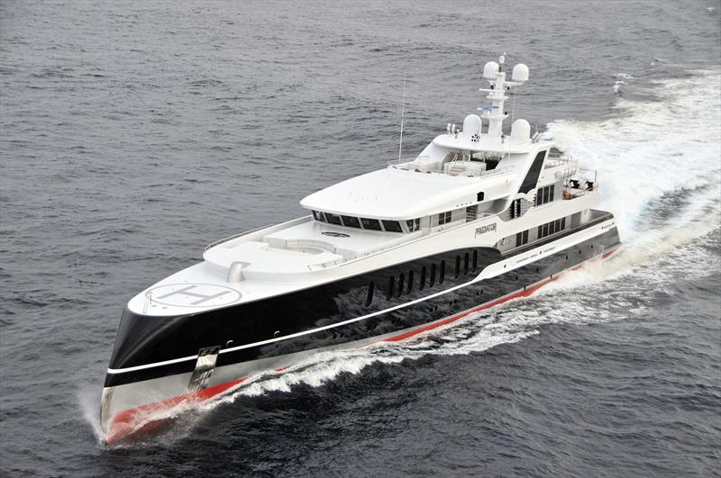 73m Feadship superyacht Predator photo copyright SuperYachtsMonaco taken at  and featuring the Power boat class