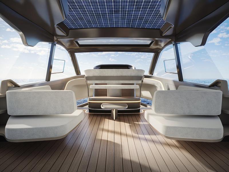 Sialia 59 Loft - Helm area - photo © Sialia Yachts