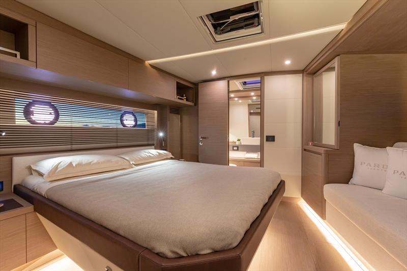 Pardo 52GT - Master cabin - photo © eyachts.com.au