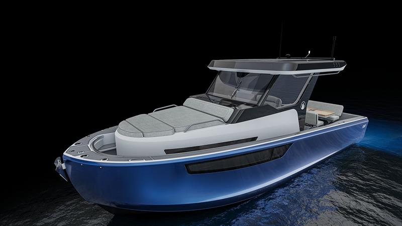R30 electric boat photo copyright Blue Innovations Group taken at  and featuring the Power boat class