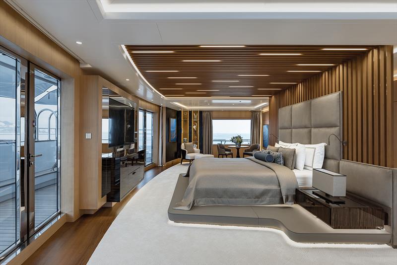 There are 12 staterooms on Victorious - photo © Superyacht Holdings