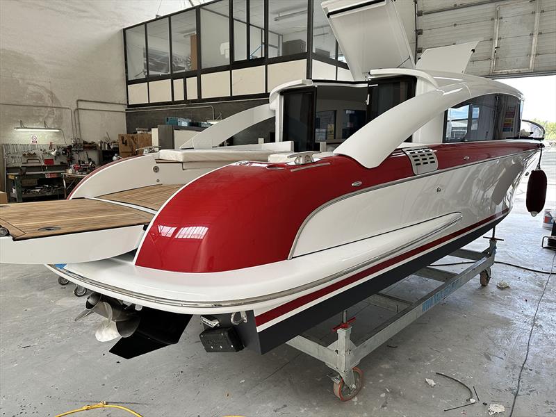 LimoTender BLU 8.3m - photo © Wooden Boats