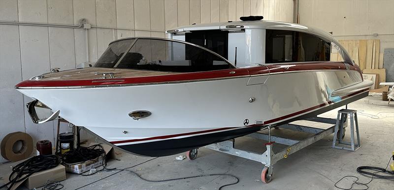 LimoTender BLU 8.3m - photo © Wooden Boats