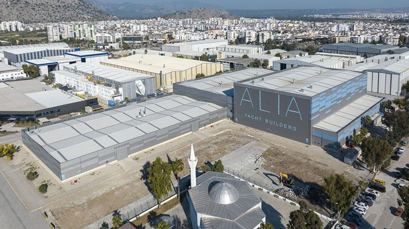 Alia shipyard  - photo © Pozitif Studio