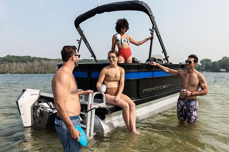 Brio 2.0 with Mercury Marine's electric Avator outboards - photo © Princecraft Boats