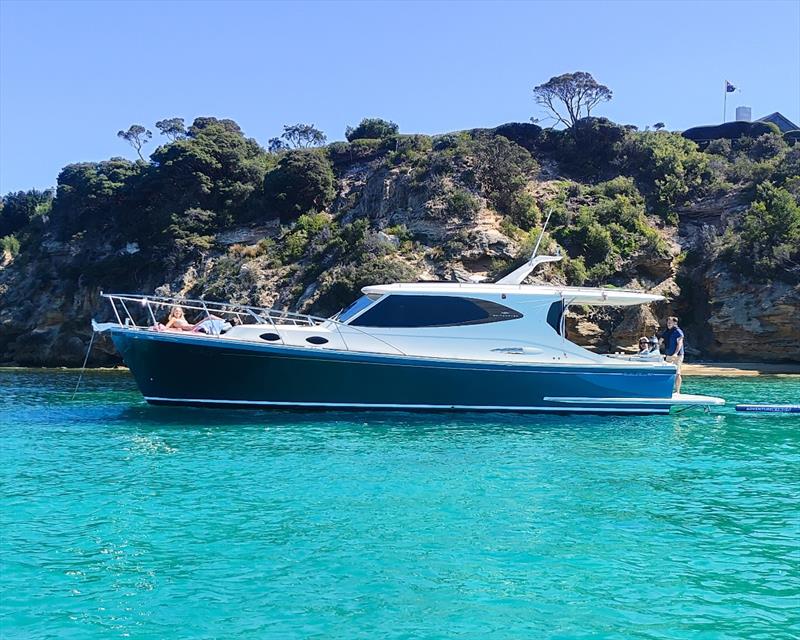 Mark Turnbull's voyage with his new Harbour Classic 40 'Soda' - photo © Whitehaven Motor Yachts