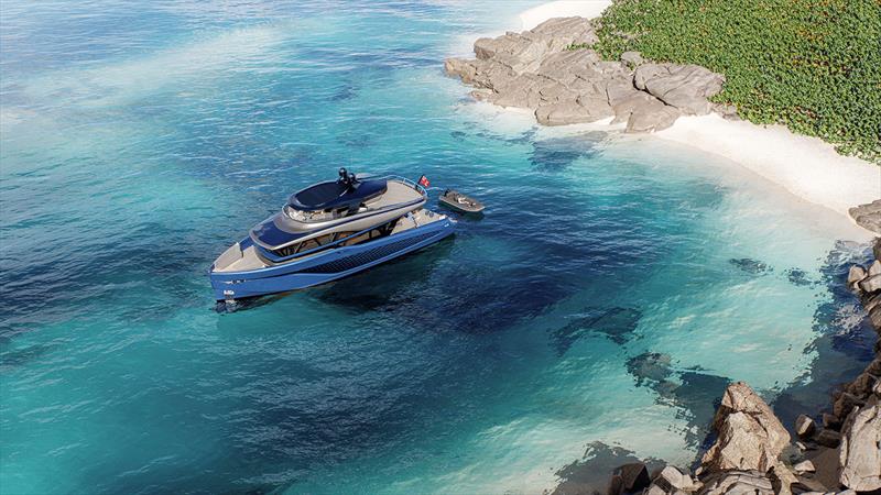 Sialia 80 Explorer photo copyright Sialia Yachts taken at  and featuring the Power boat class